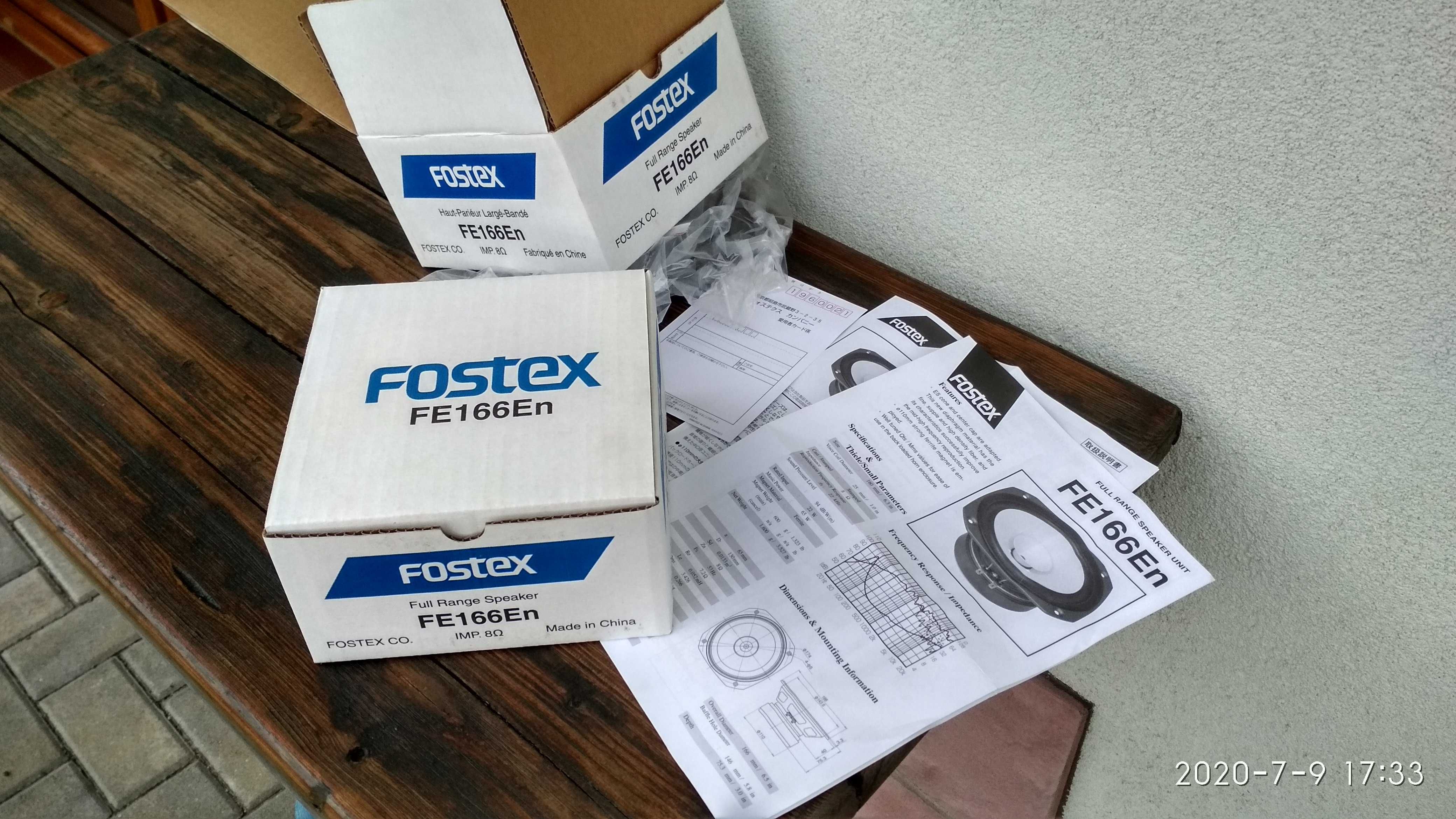 RicoZ Manufaktura - kolumny TL FOSTEX PIONEER