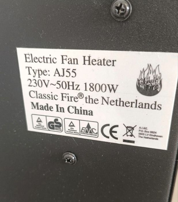 Kominek elektryczny 1800w