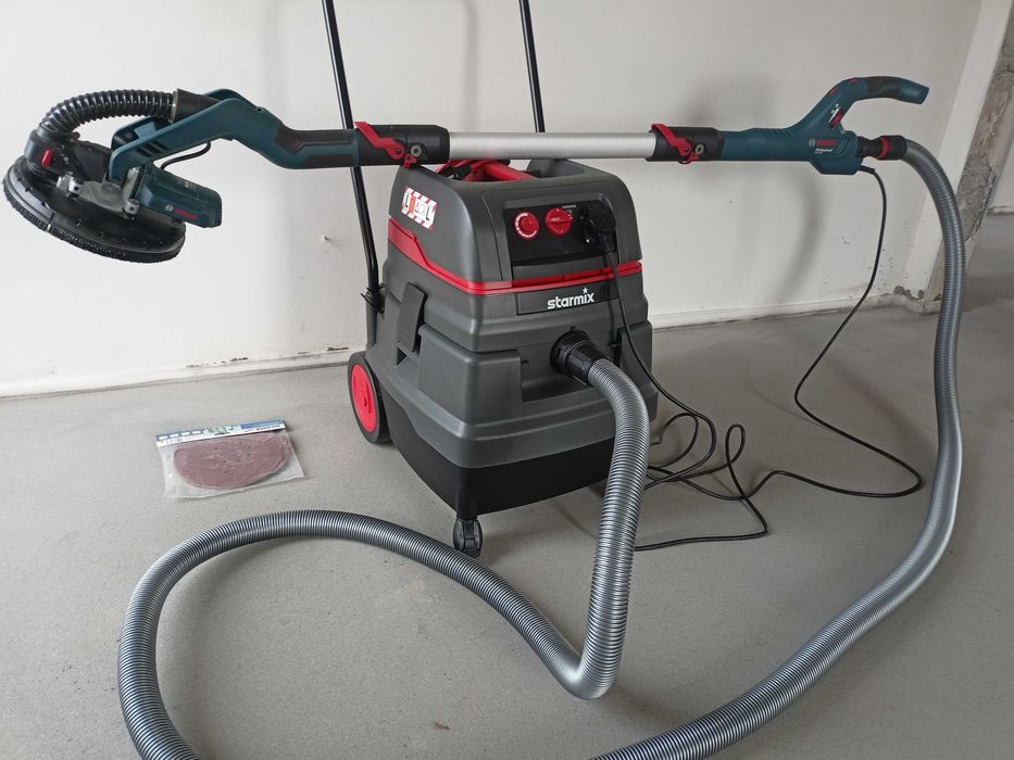 Dmuchawa do liści, Odkurzacz piorący, zagęszczarka, niwelator, żyrafa,