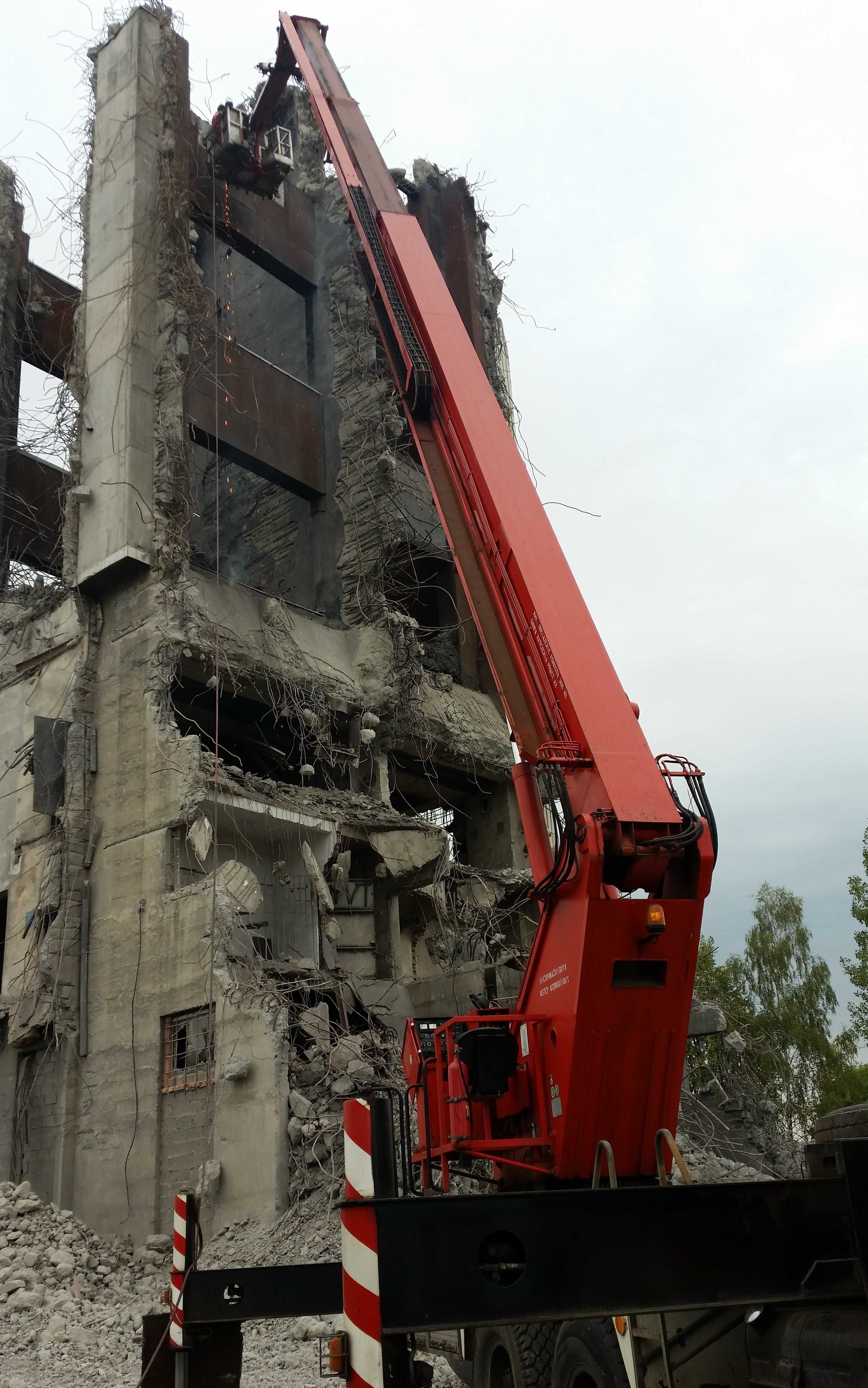 Podnośnik koszowy 4x6 zwyżka bumar 42m  wumag bronto  ruthmann zamiana