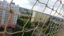 Siatka przeciw ptakom, siatka balkonowa, siatka dla kota, woliera