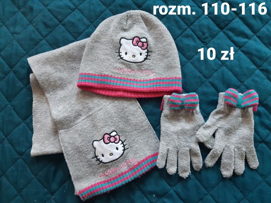 Czapka szalik rękawiczki