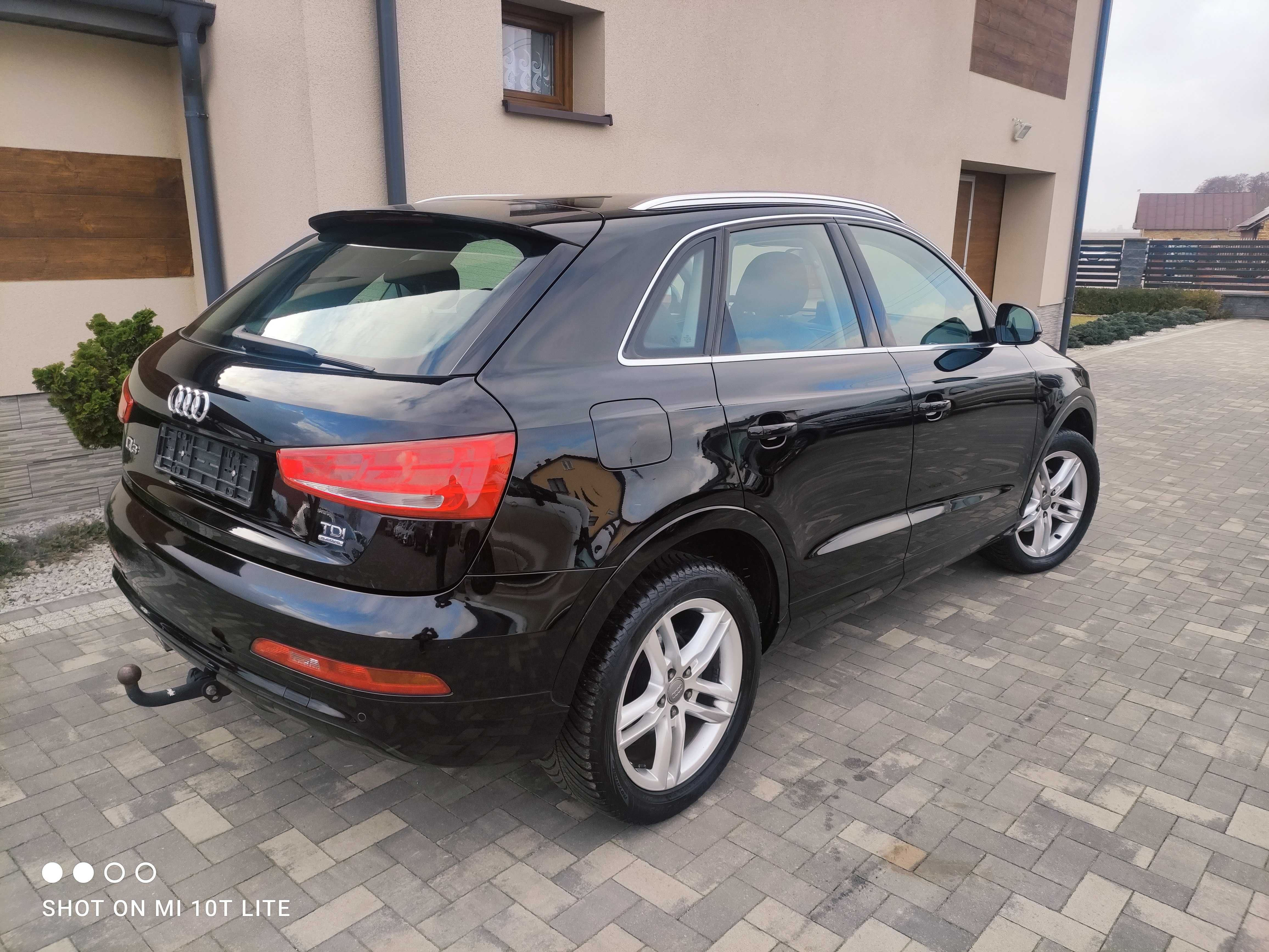 *Rezerwacja*Audi Q3 2,0TDI 177KM*Automat*Serwisowany*Bezwypadkowy*NAVI