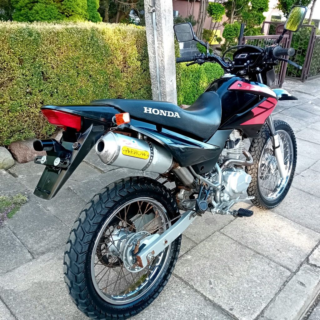 Honda XR 125 wydech ARROW kat A1/B z Niemiec Transport