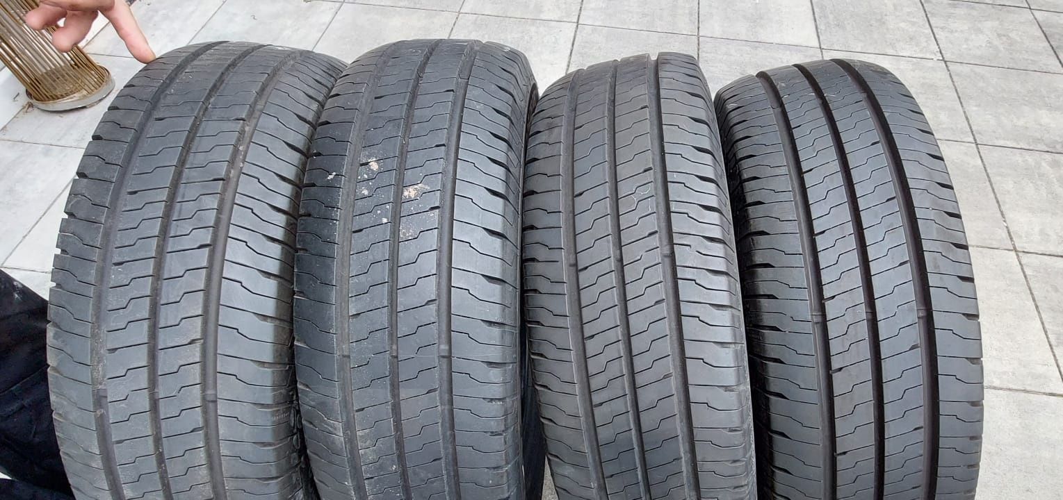 opony letnie continental van contact eco 205/75 r16c stan idealny