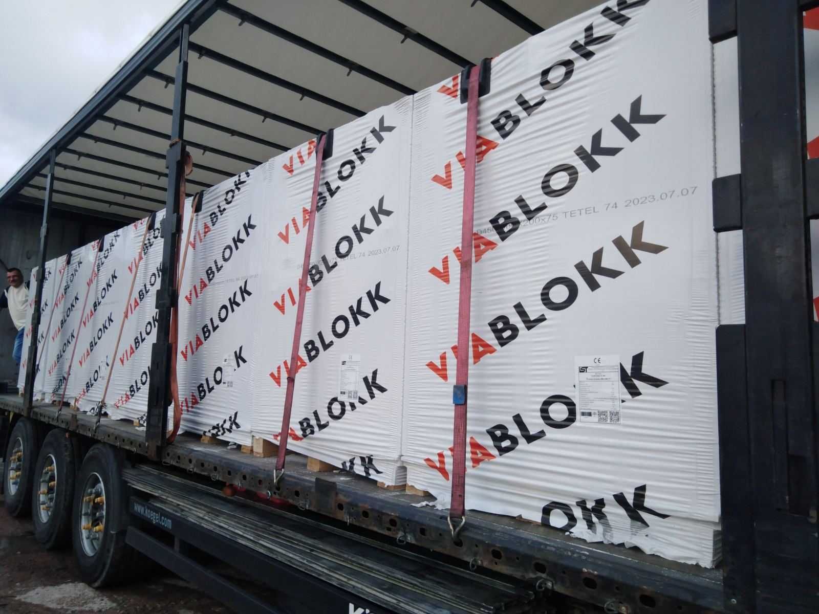 Газоблок, піноблок VIABLOKK по ціні виробника Стрий, Моршин, Сколе