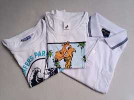 Koszulki dla chłopca (2+1 GRATIS) polo, t-shirt i na ramiączkach 122cm