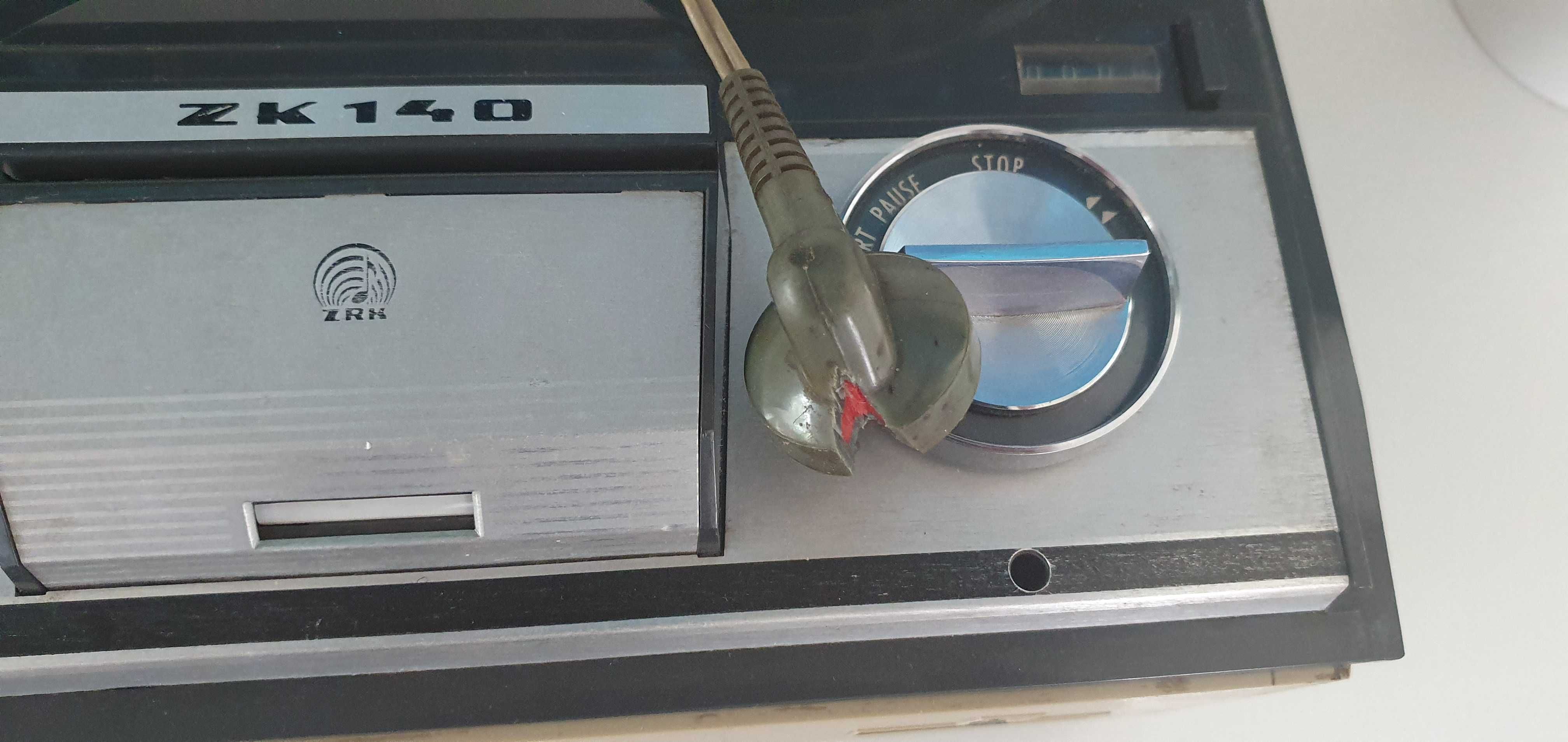 Magnetofon szpulowy UNITRA ZK140 lampowy czterościeżkowy po serwisie