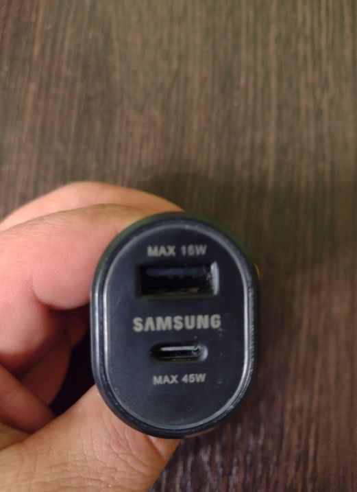 Авто зарядка Samsung Super Fast Dual Car Charger EP-L5300.(45w.15w)