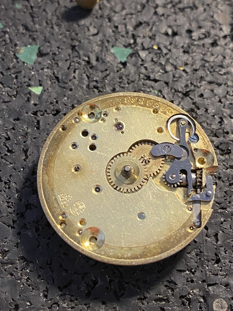Zegarek omega mechanizm pasówka werk