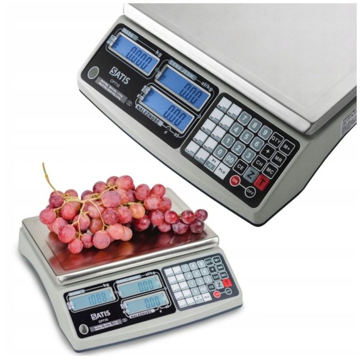 Waga z legalizacją do 2027 roku do owoców do borówek na targ do 30kg