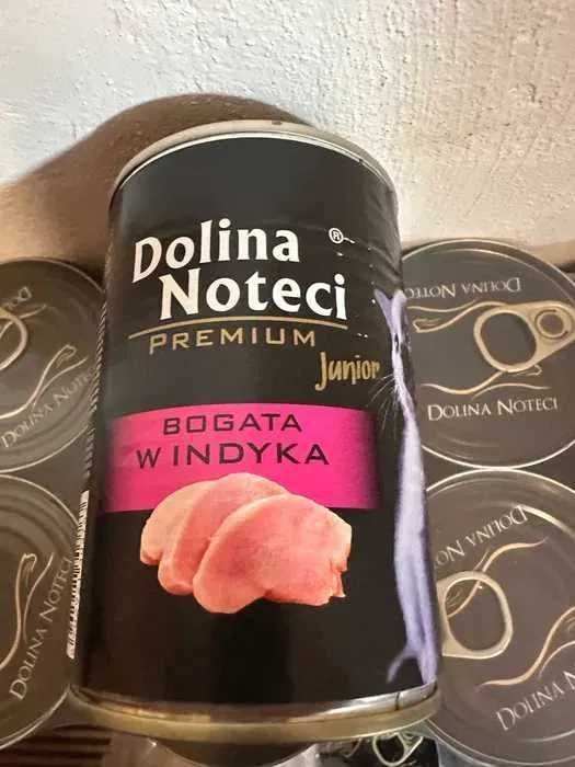 DOLINA NOTECI Premium Junior mokra karma dla kotka 400gram Indyk x 6