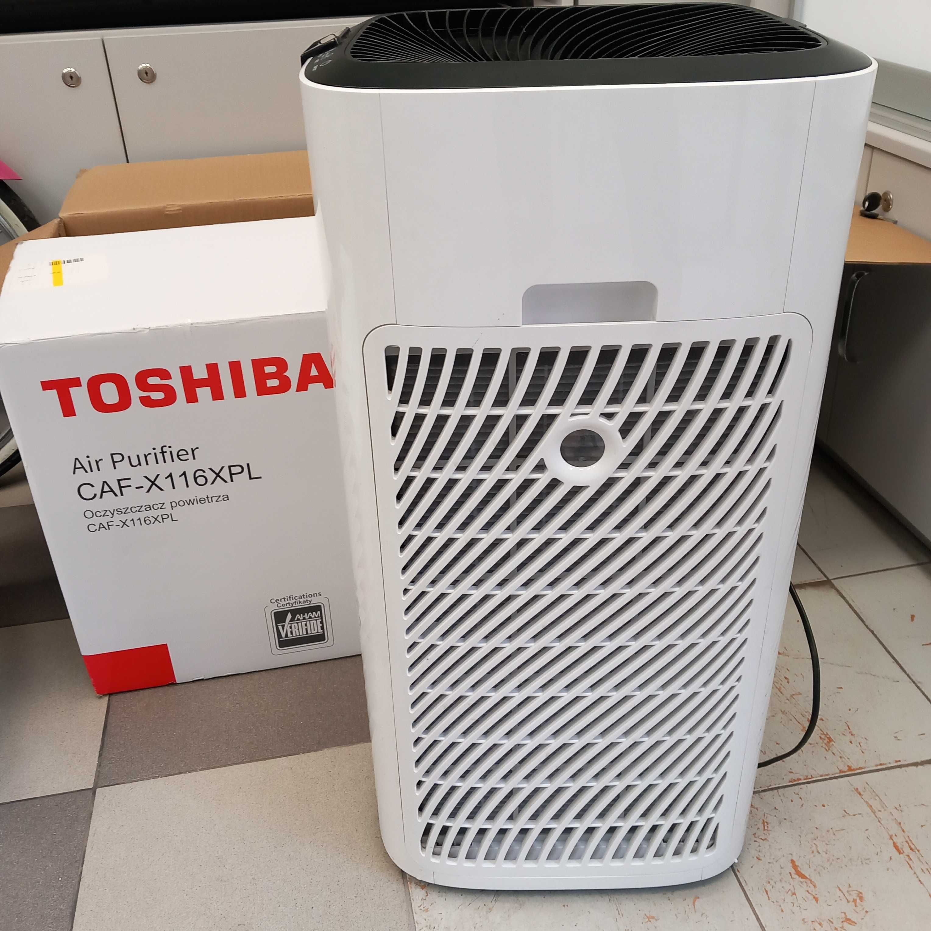 Oczyszczacz powietrza Toshiba CAF-X116XPL (bardzo dobry stan)