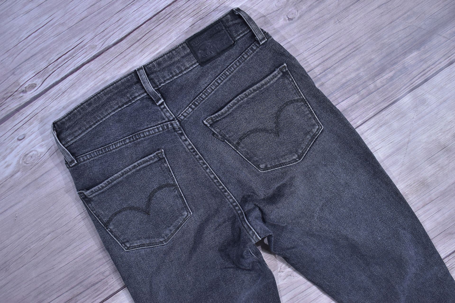 Levis 721 High Rise Skinny Jeansy Stretch W27 L32