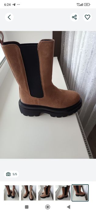 Сапоги женские челси CATWALC привезенные с Германии размер 37