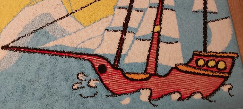 Dywan do pokoju dziecka PIRAT - WYSPA piracka 200x300cm