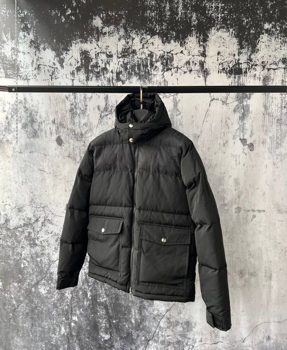 PRADA мужской зимний пуховик куртка зимняя лаковая черная оригинал