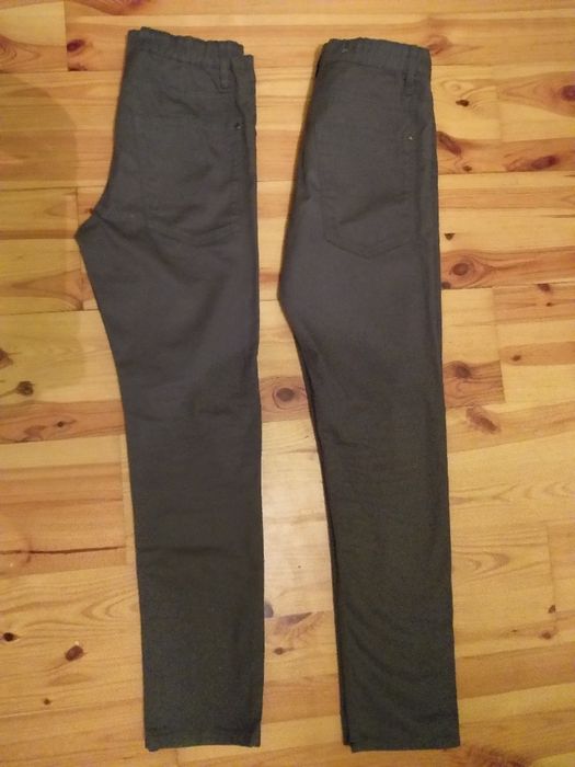 Spodnie chlopiece H&M jeansy klasyczne, idealny stan, rozm 158