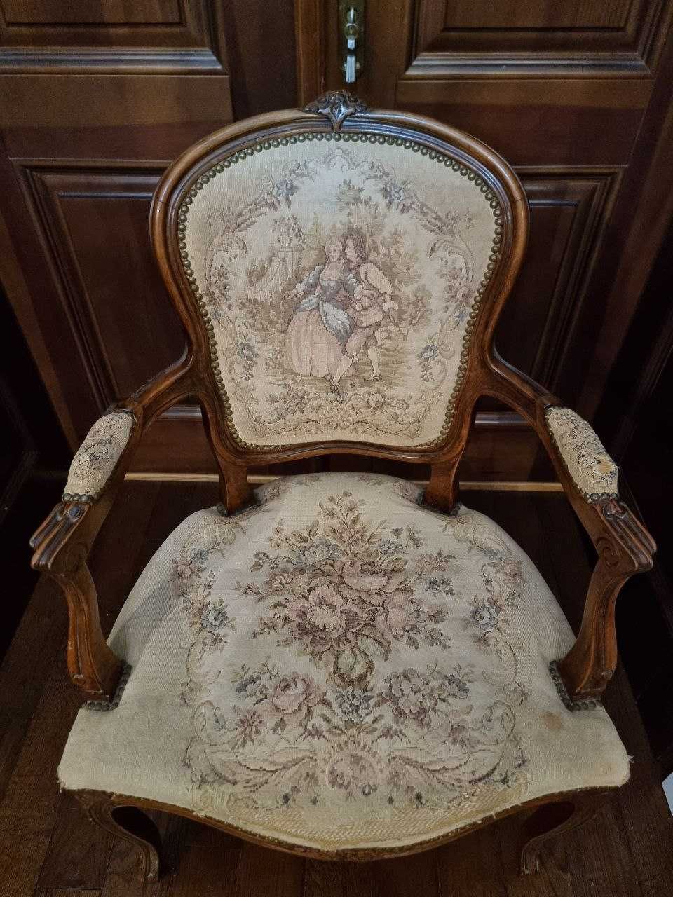 Стілець барокко крісло антикваріат