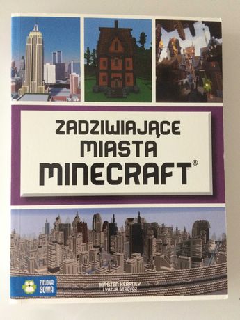 Zadziwiające Miasta Minecraft książka dla wielbicieli gry