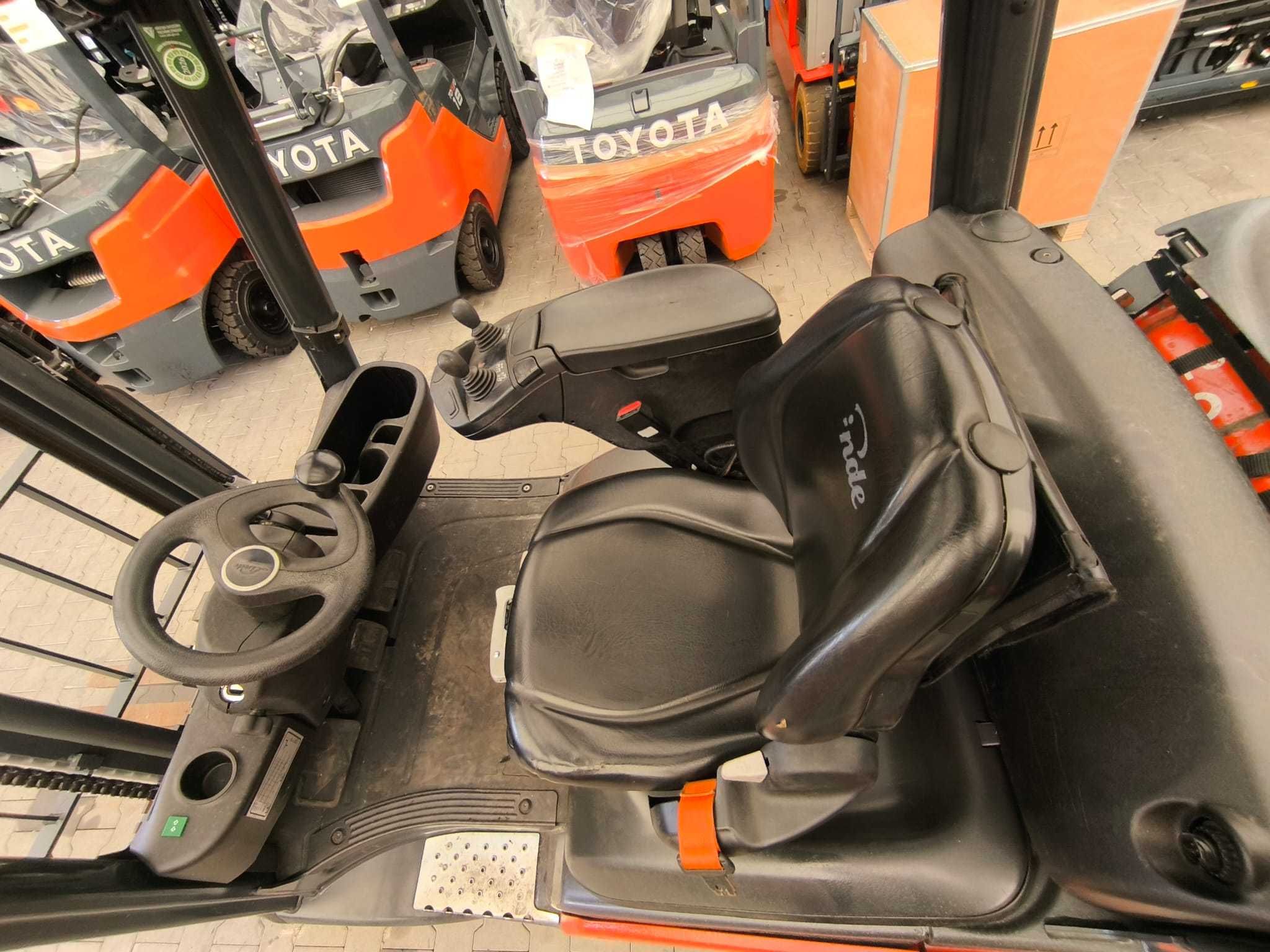Wózek widłowy LINDE H16T-01 1600kg 3 sekcje UDT 3700mm 5285 MTG 2018r