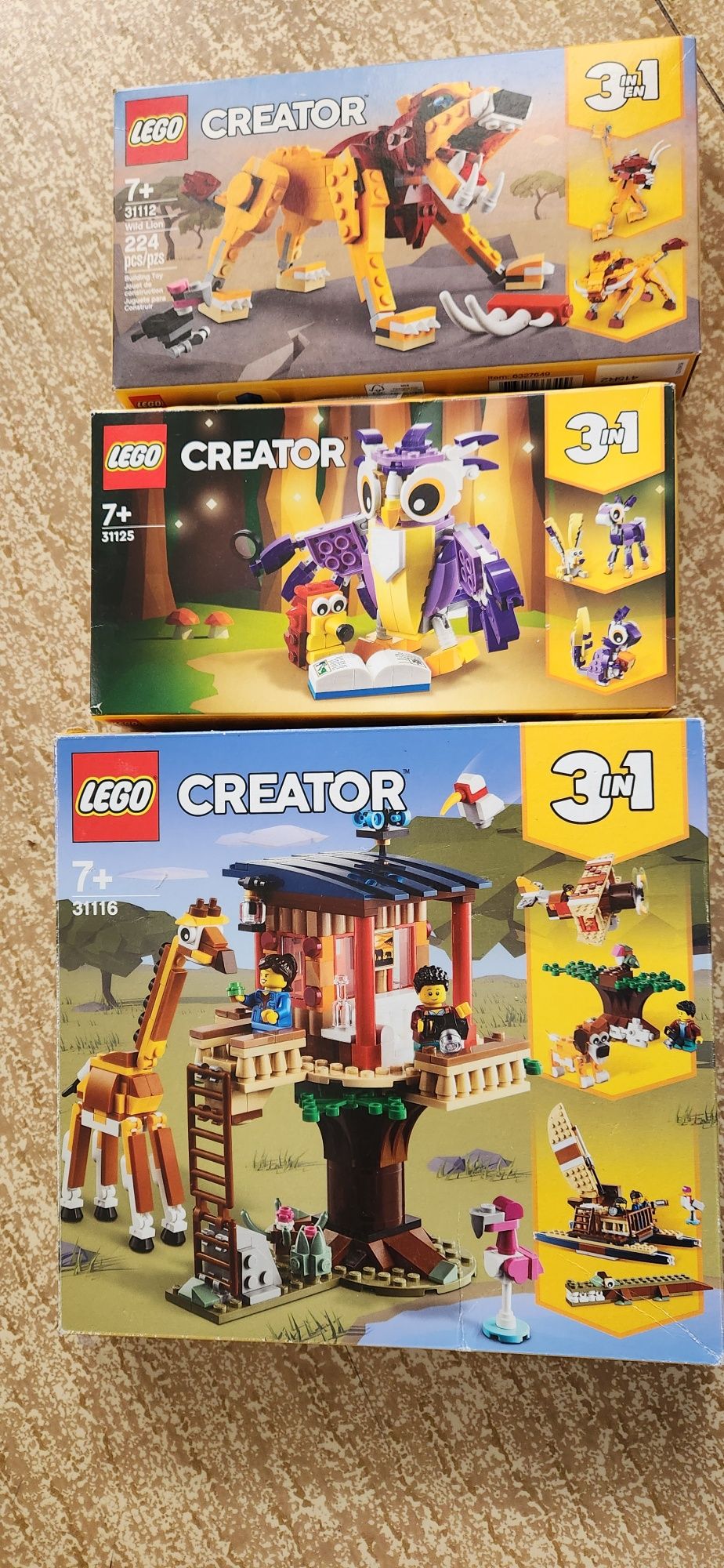 Набор ЛЕГО Lego creator 3in1   31116