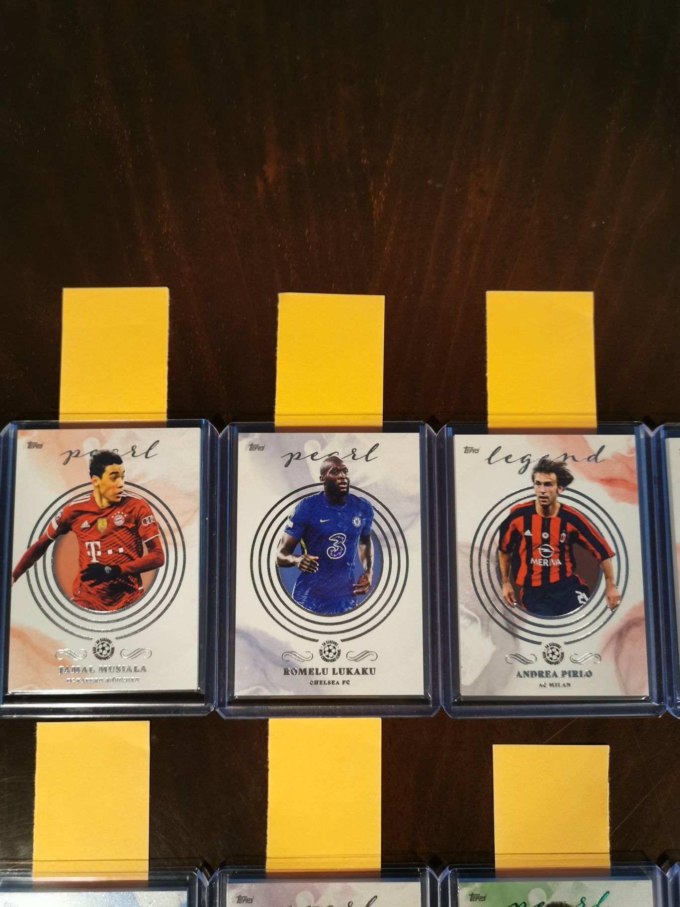 Topps Pearl 2022 Champions League - cartas de colecção