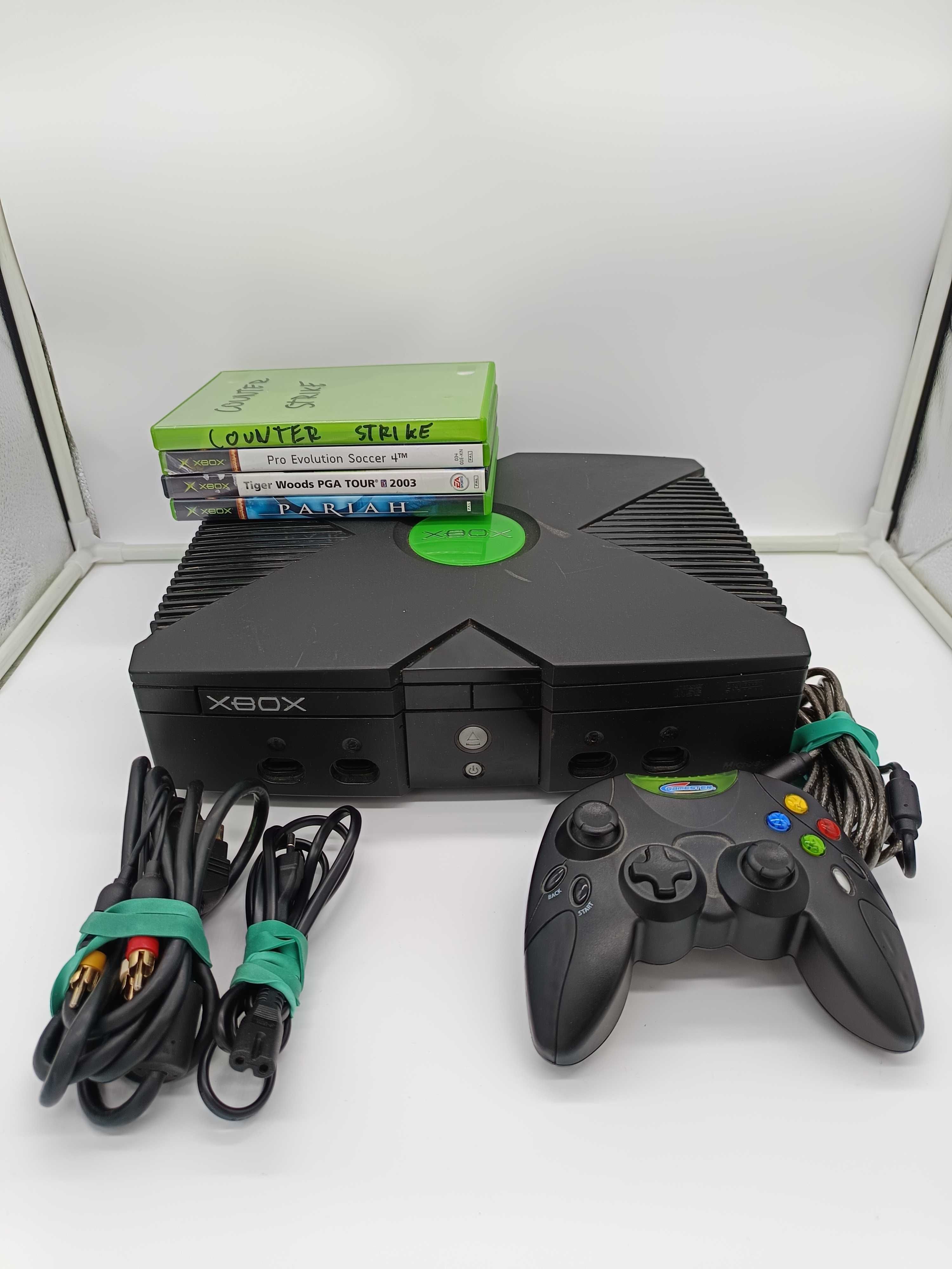 Konsola Microsoft Xbox Classic + GRY