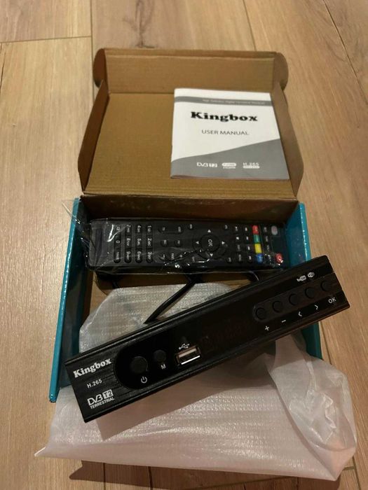 Recetor TDT - DVB-T2 H.265 HEVC 10-bit Full HD 1080P - PVR, Media USB