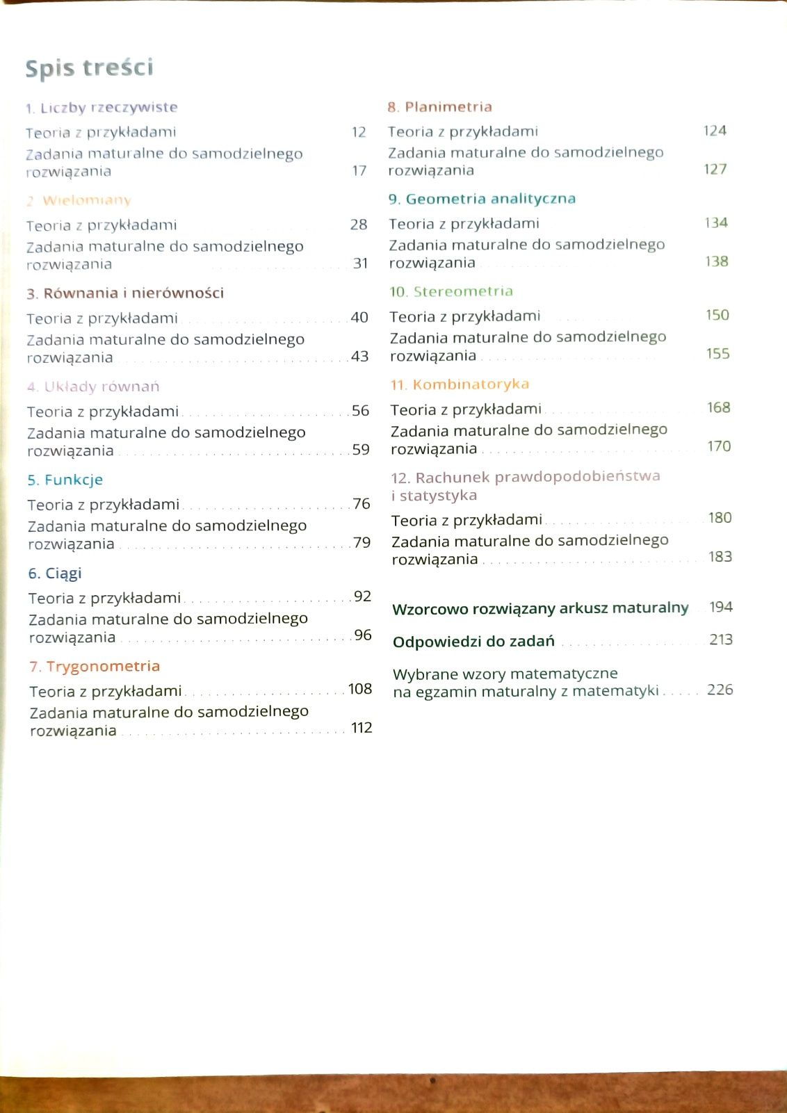 Repetytorium maturalne matematyka z 2023r.