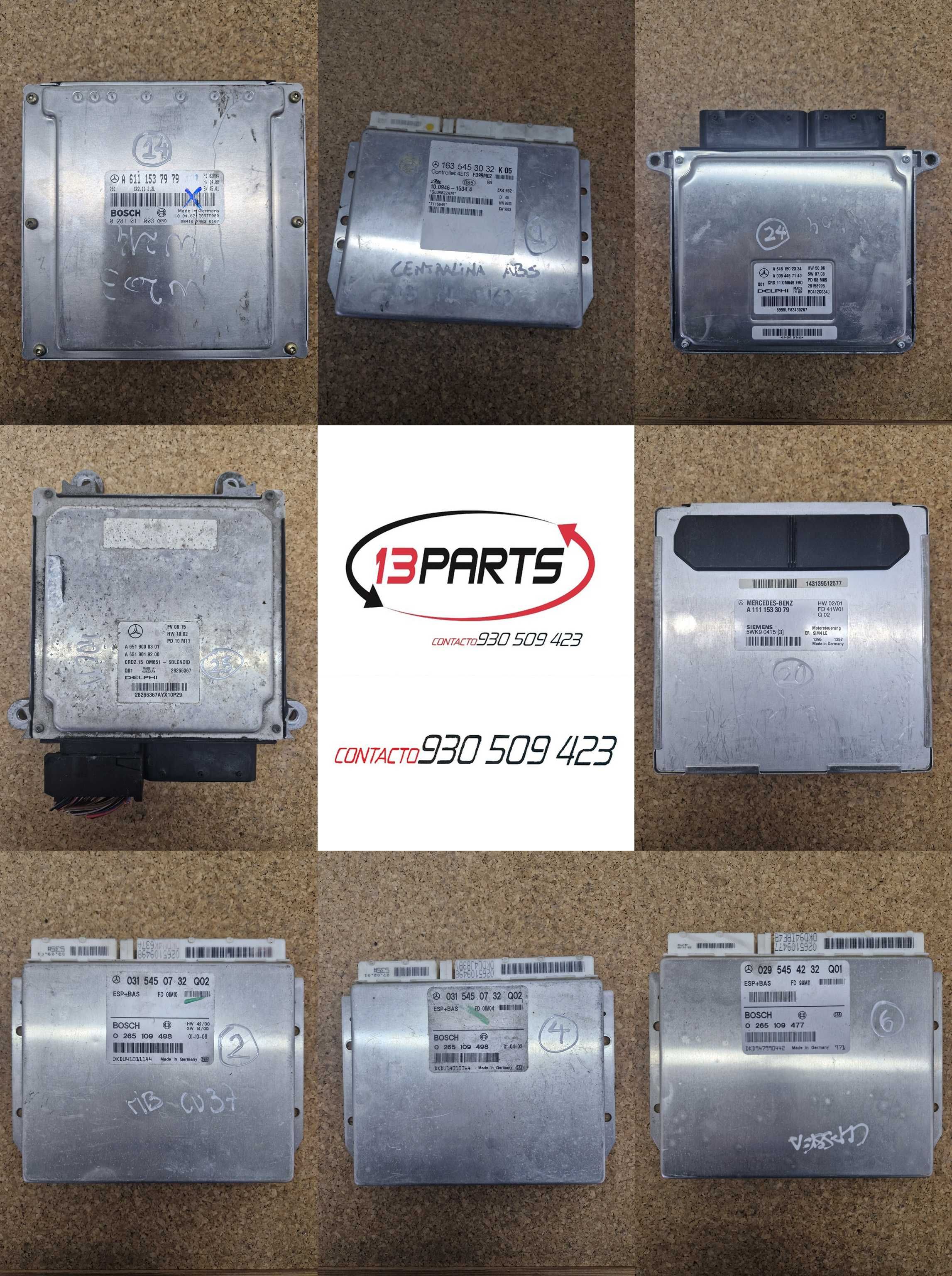 Centralinas Motor ECU Mercedes