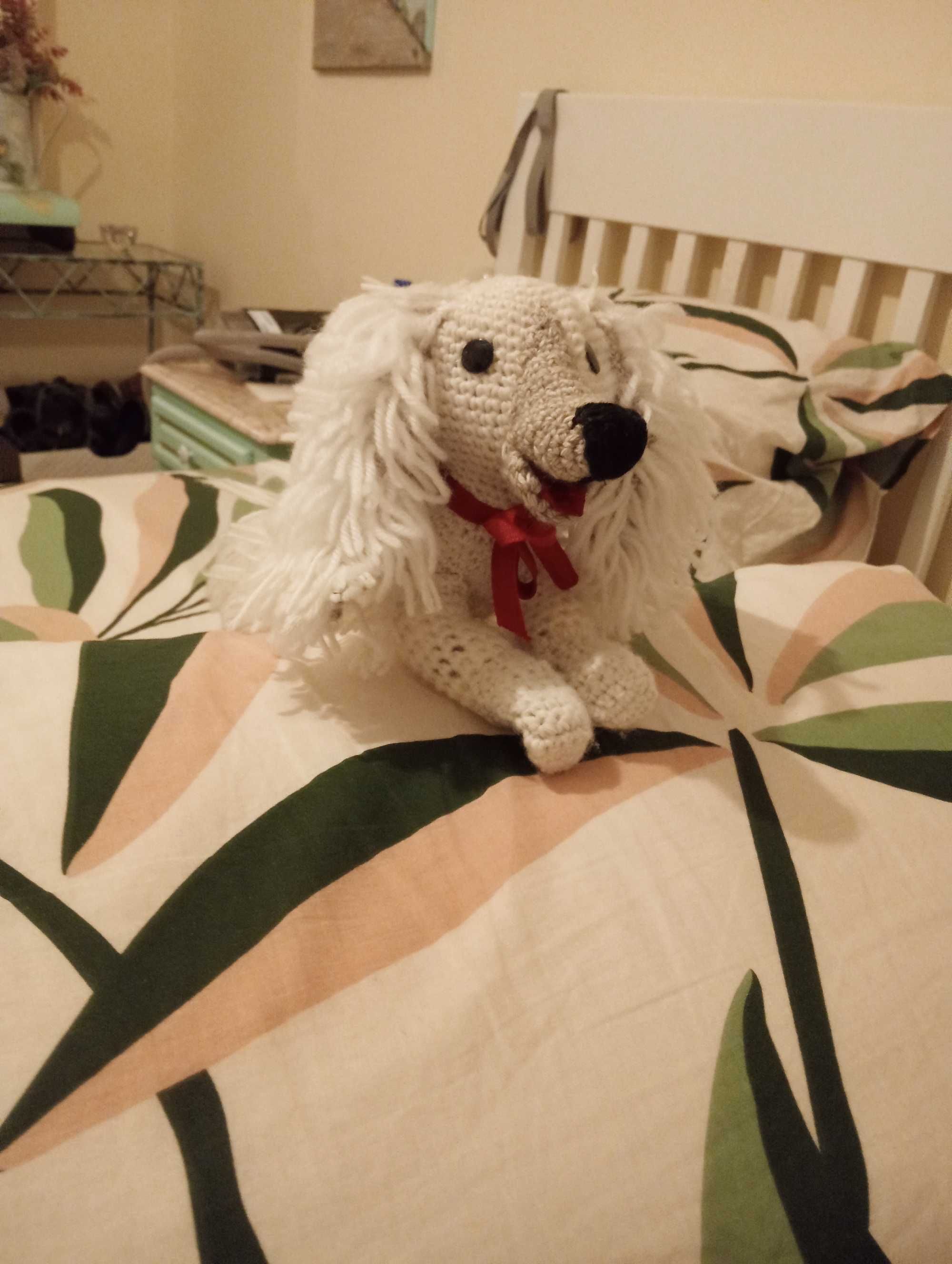 Cão Amigurumi  criança