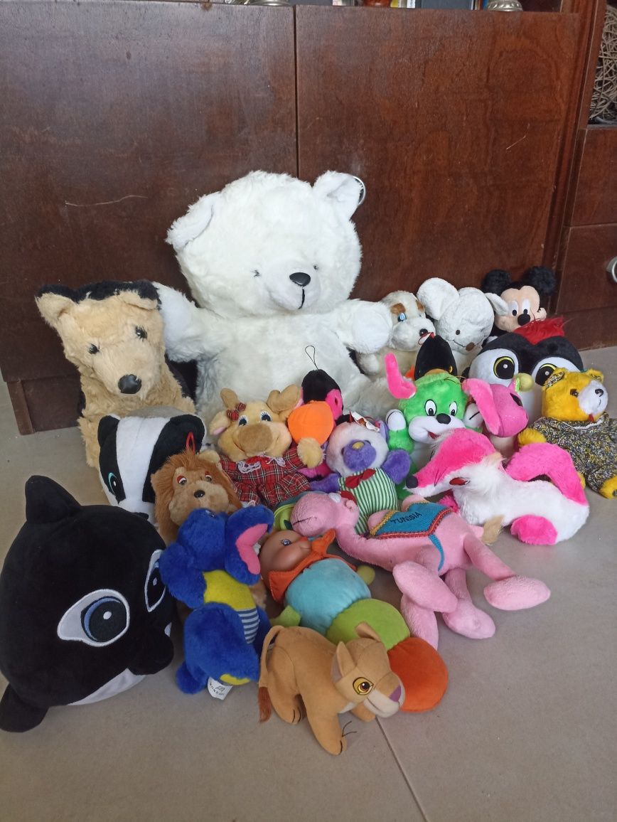 Enorme lote de peluches