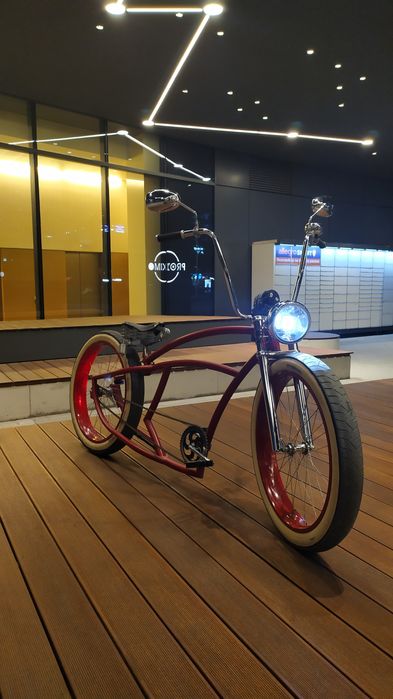 Custom JEDYNY chopper Cruiser rower miejski kastom lowbike fatbike