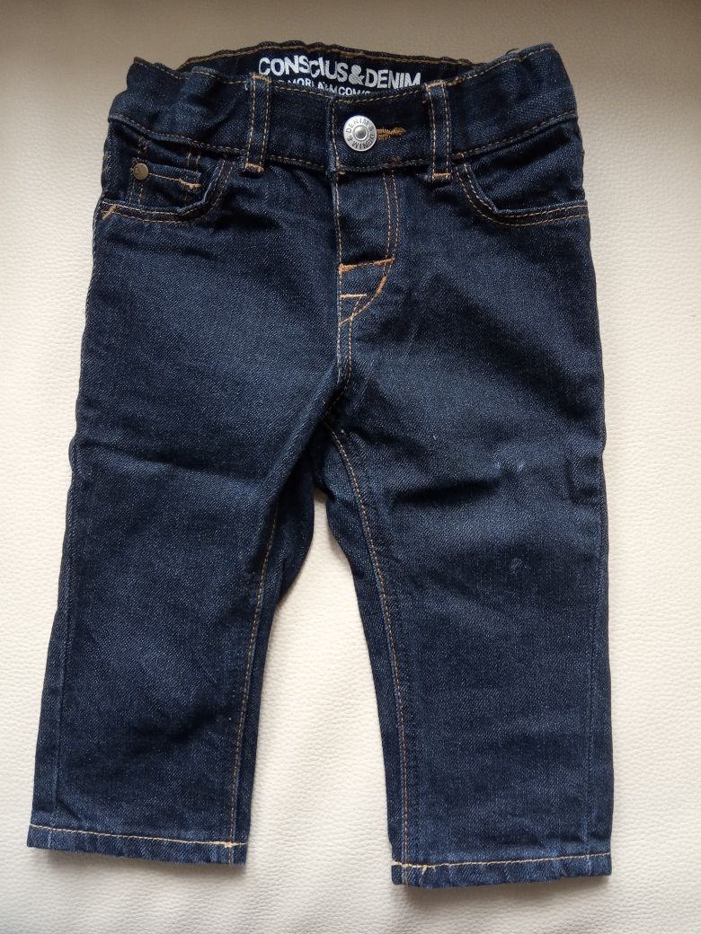 Spodnie jeansowe H&M rozmiar 68