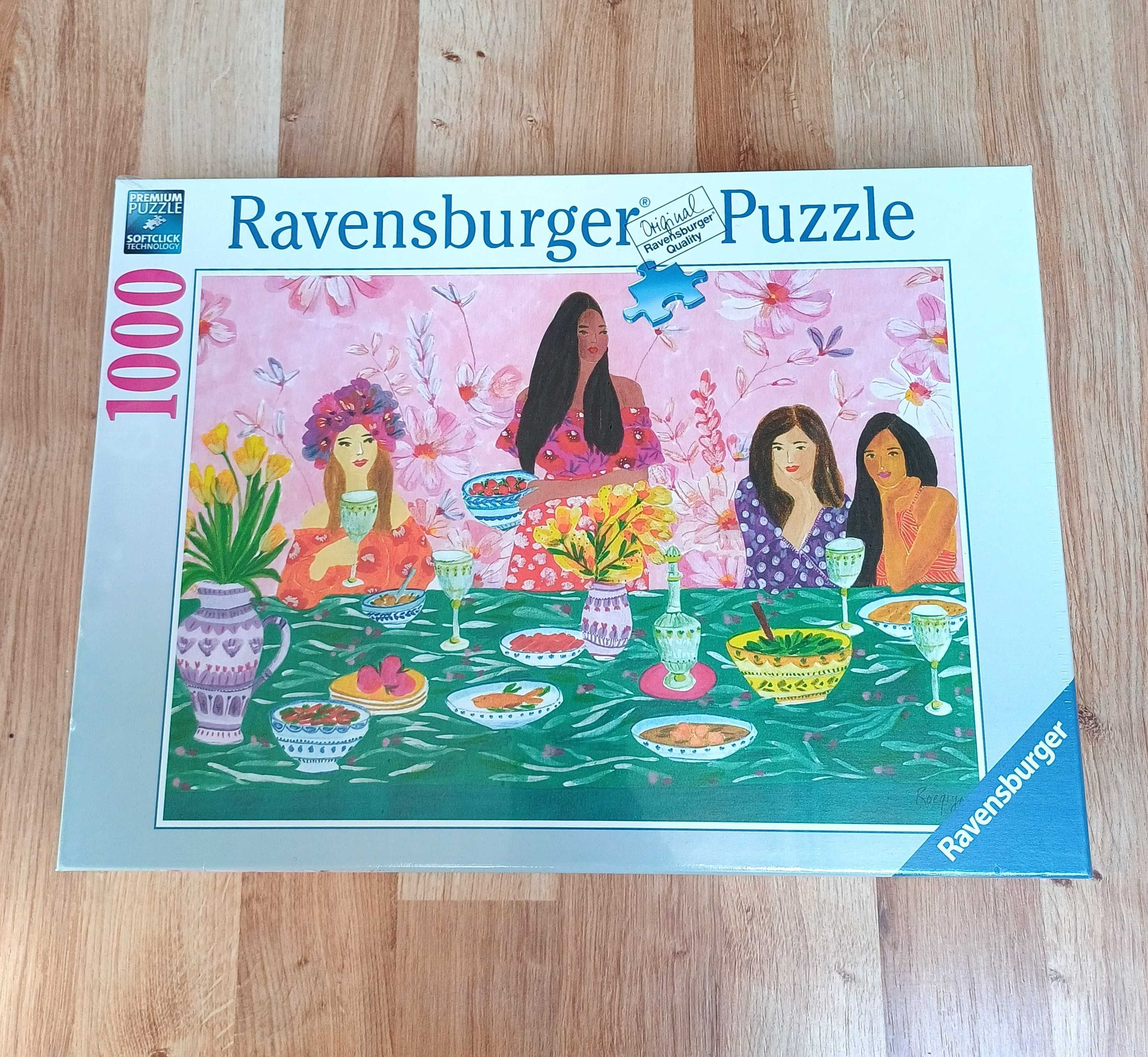 Puzzle 1000 Ravensburger Ladies' Brunch Dziewczyńskie śniadanie