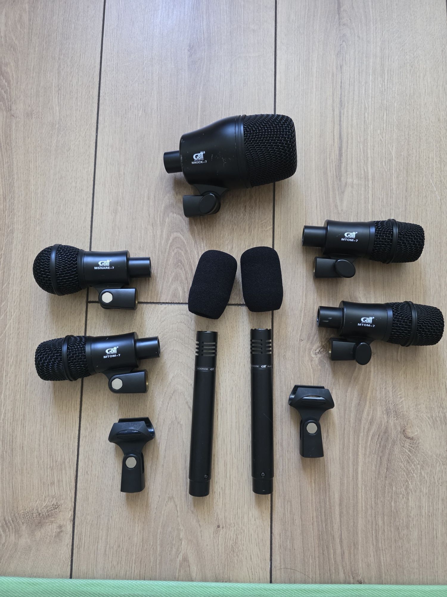 Zestaw mikrofonów do perkusji GATT AUDIO DKIT-7