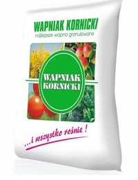 Wapno granulowane Wapniak Kornicki 25kg kreda granulowana