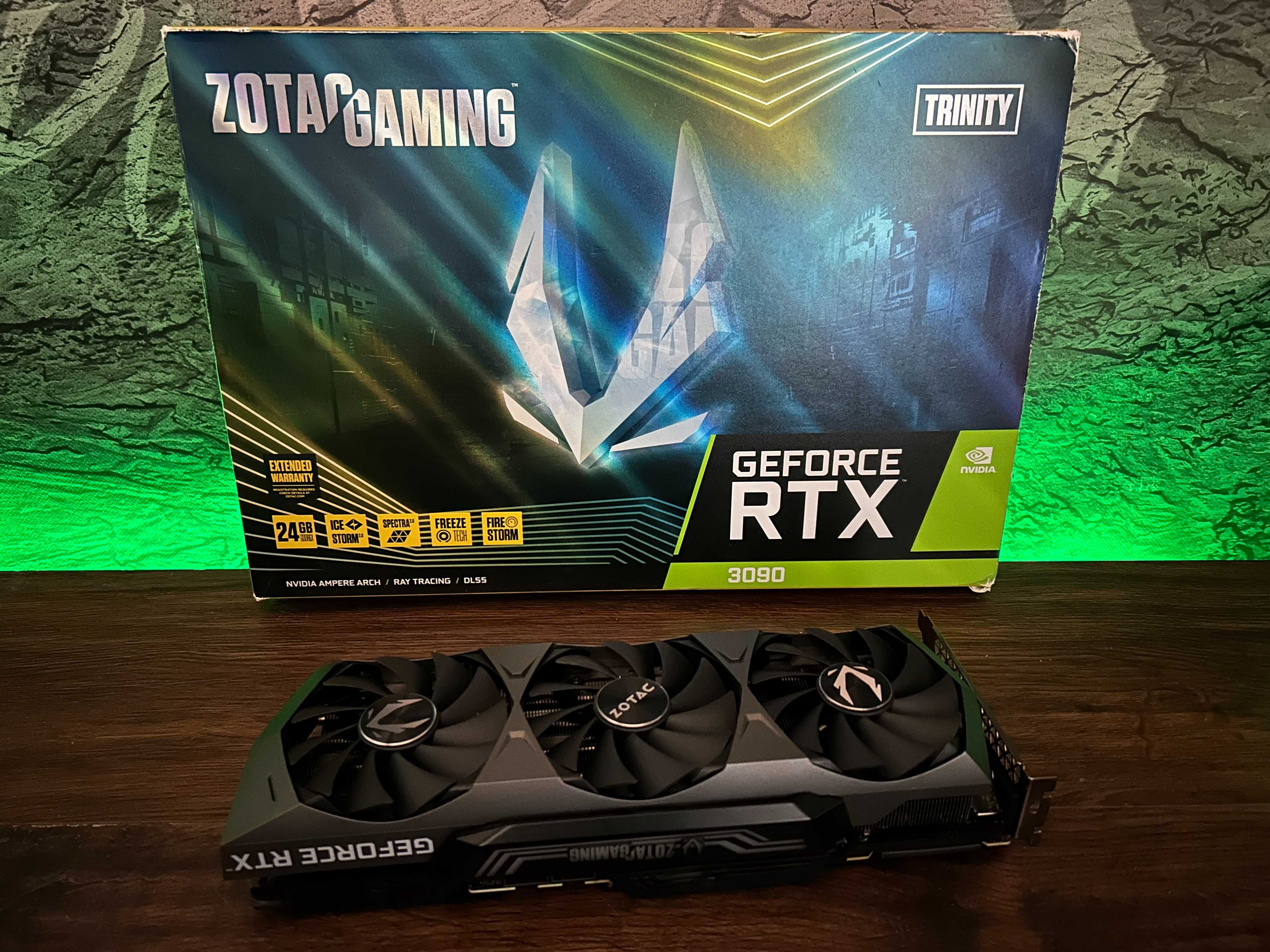 Бесплатная доставка! Видеокарта NVIDIA GeForce RTX 3090 24GB Zotac
