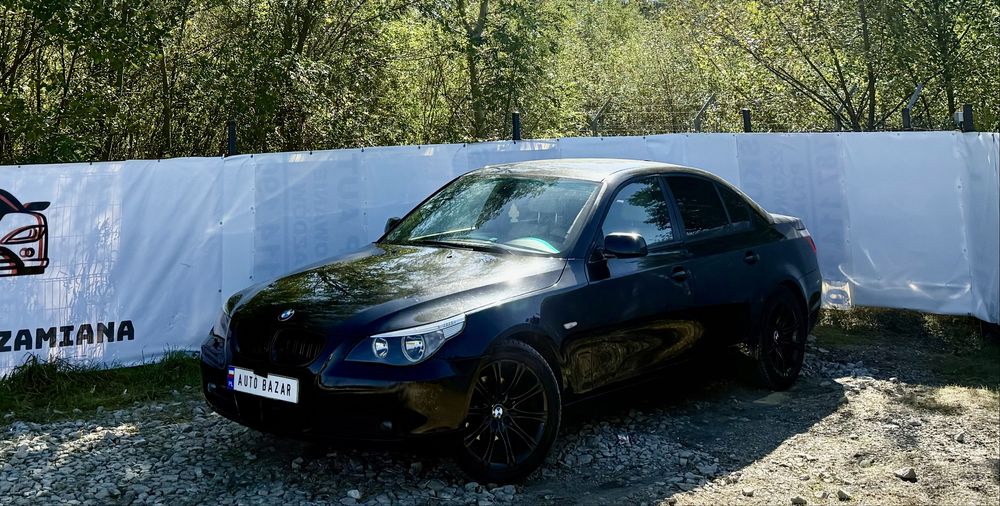 BMW E60 525i 2.5 > Skóry > Klima > 2006 > Alufelgi > Zadbany > Zamiana