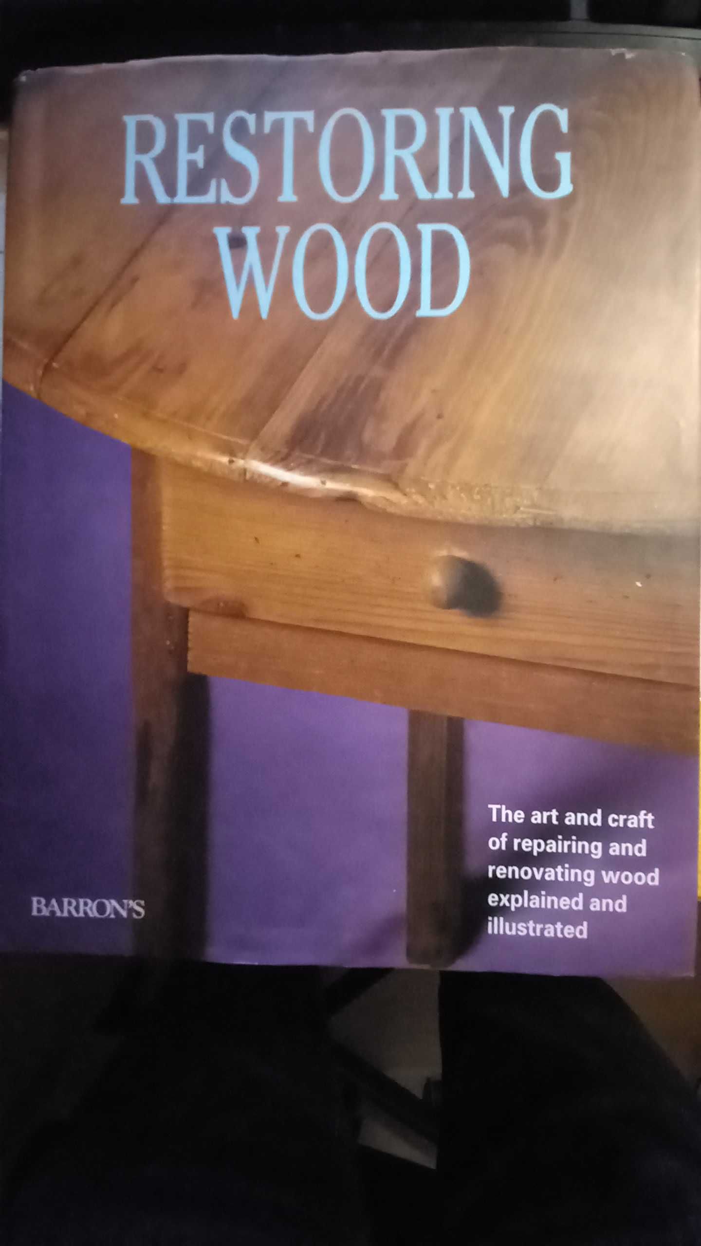 Restauro de madeira - em Inglês