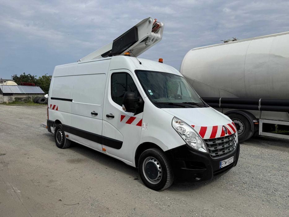 Renault master 3 zwyżka podnosnik koszowy stan bardzo dobry z udt