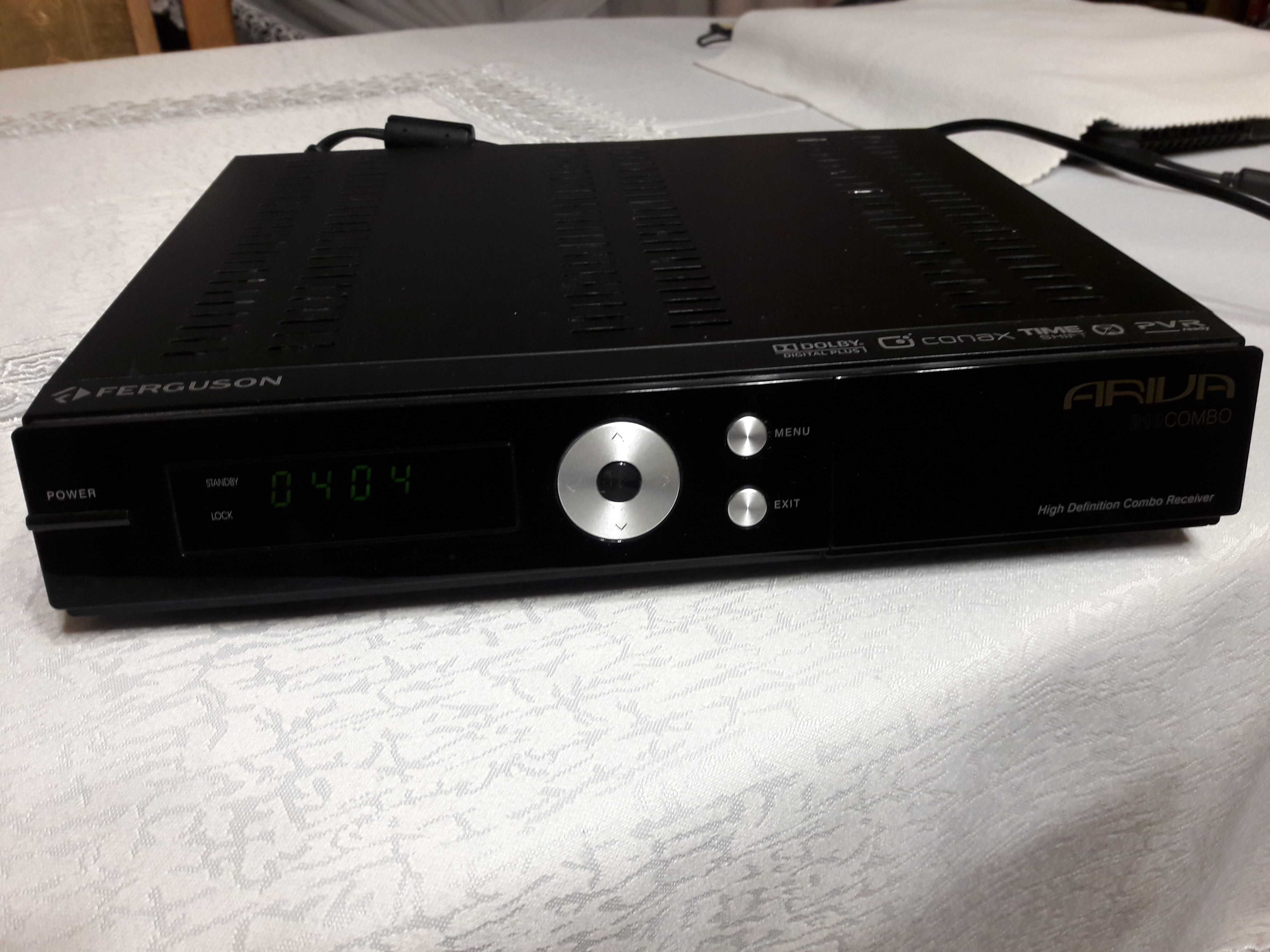 Dekoder/Tuner Ariva 210 Combo TV-SAT i DVB-T