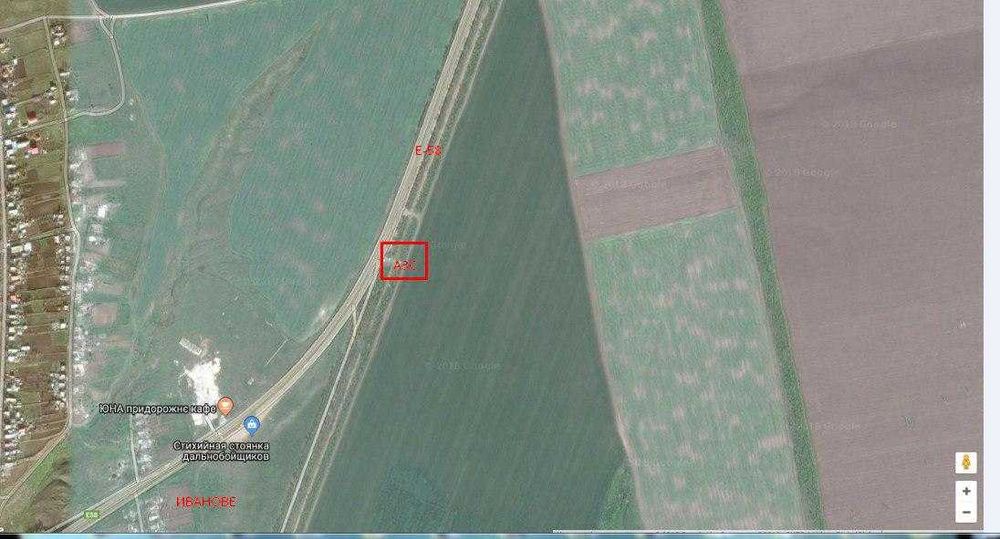 Ділянка з цільовим  призначенням вздовж траси М14  Одеса-Миколаїв