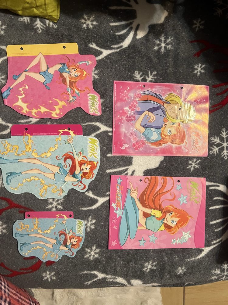 Karteczki kolekcjonerskie winx bloom