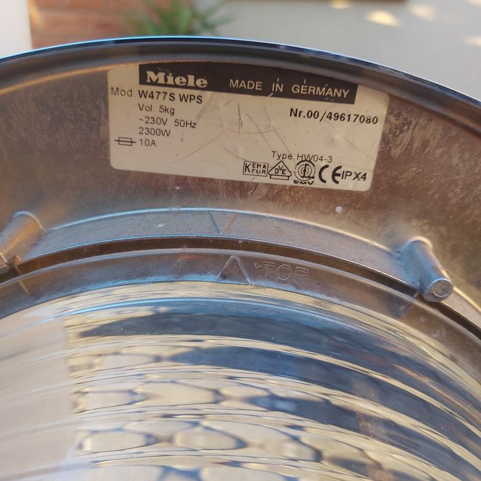 Pralka Miele wirowanie 1600obr