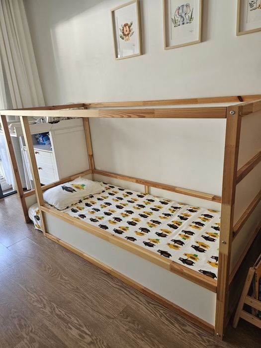 Cama reversível KURA da IKEA, 90x200 cm