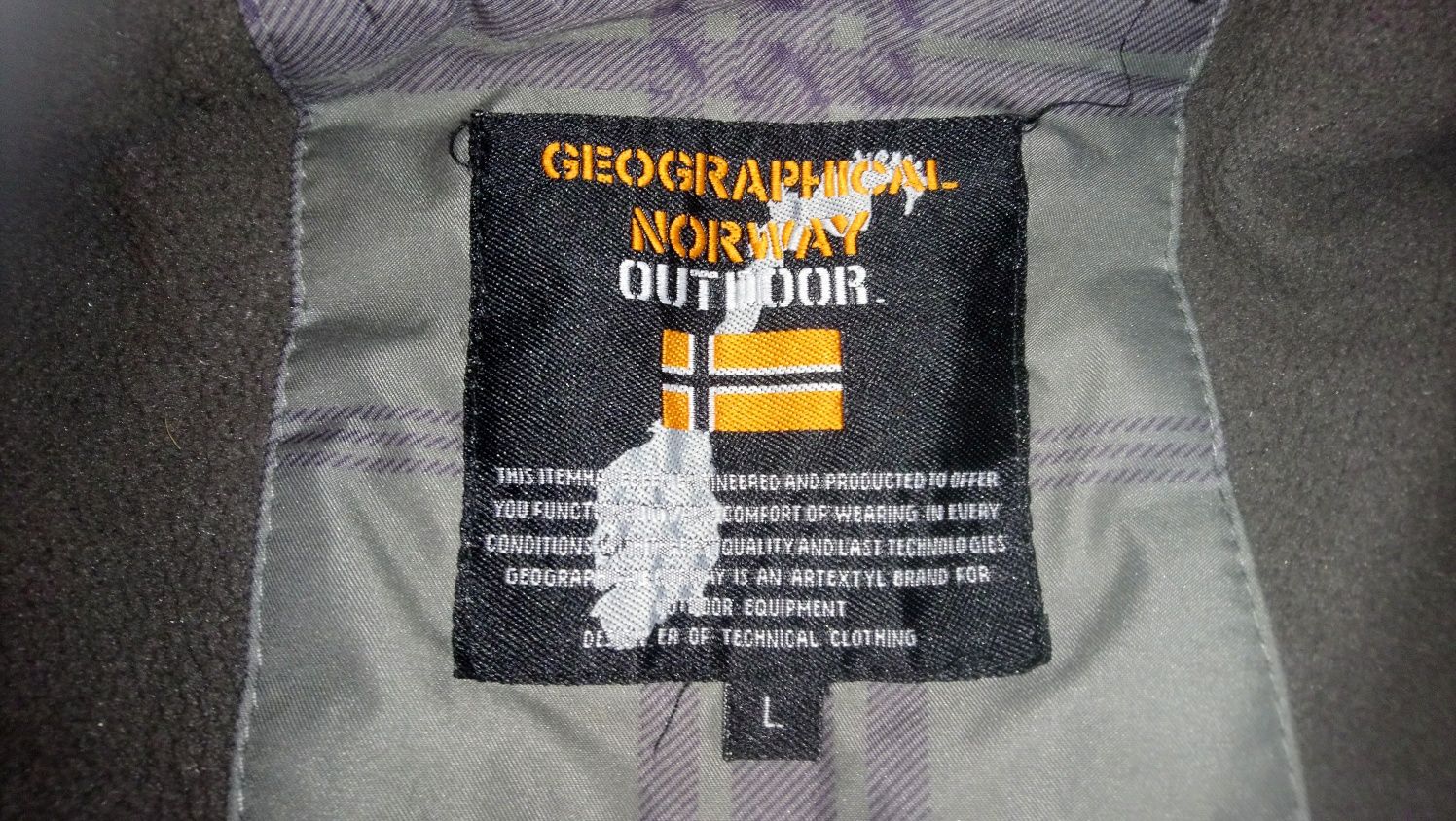 Kurtka zimowa geographical norway Outdoor rozmiar LL