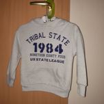 Rebel nowa szara bluza z kapturem 92-98