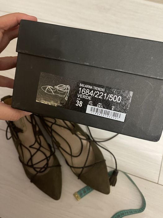 Massimo Dutti лодочки 38